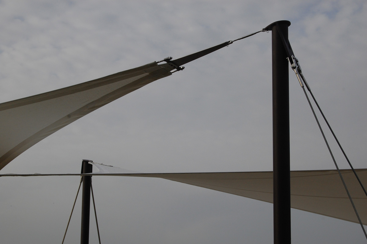 Surface ombragée: 48m2, Textile: Soltis 52, Lieu: Vaucluse