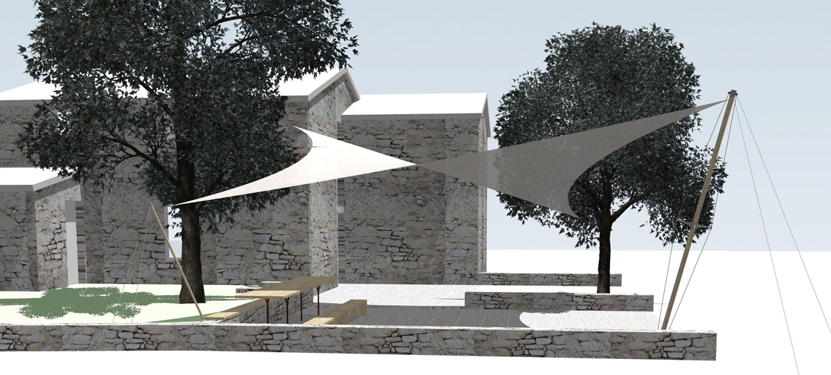 Surface ombragée: 20m2, Lieu: Vaucluse