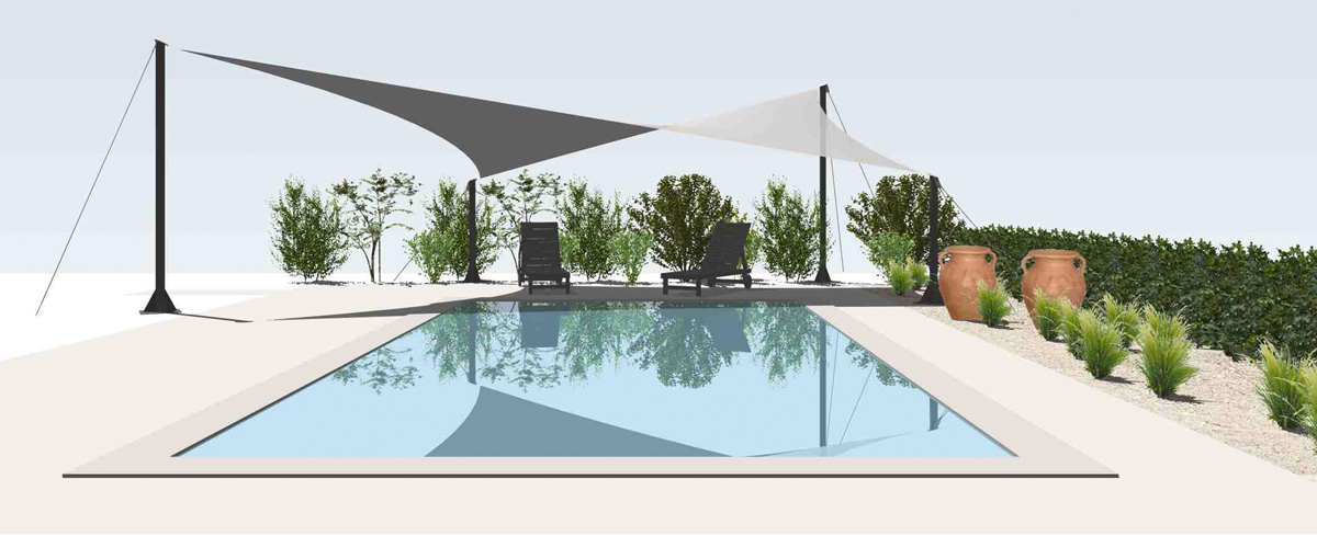 Surface ombragée: 30m2, Lieu: Vaucluse