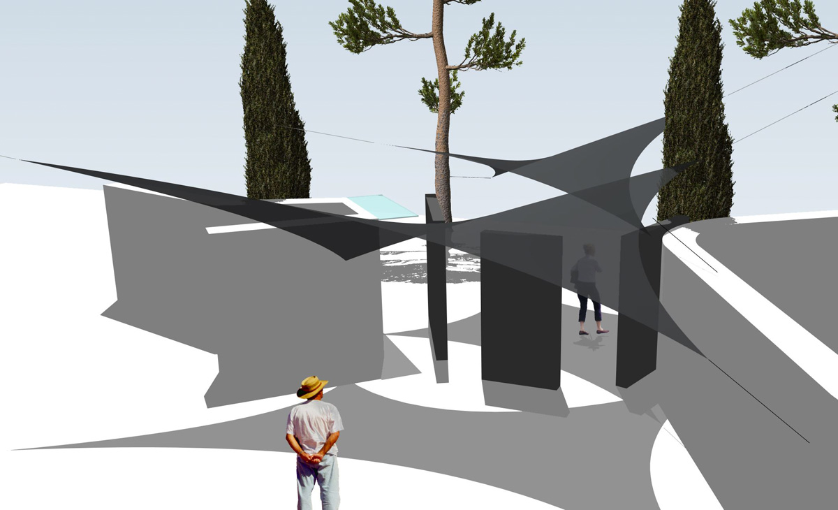 Surface ombragée: 45m2, Lieu: France