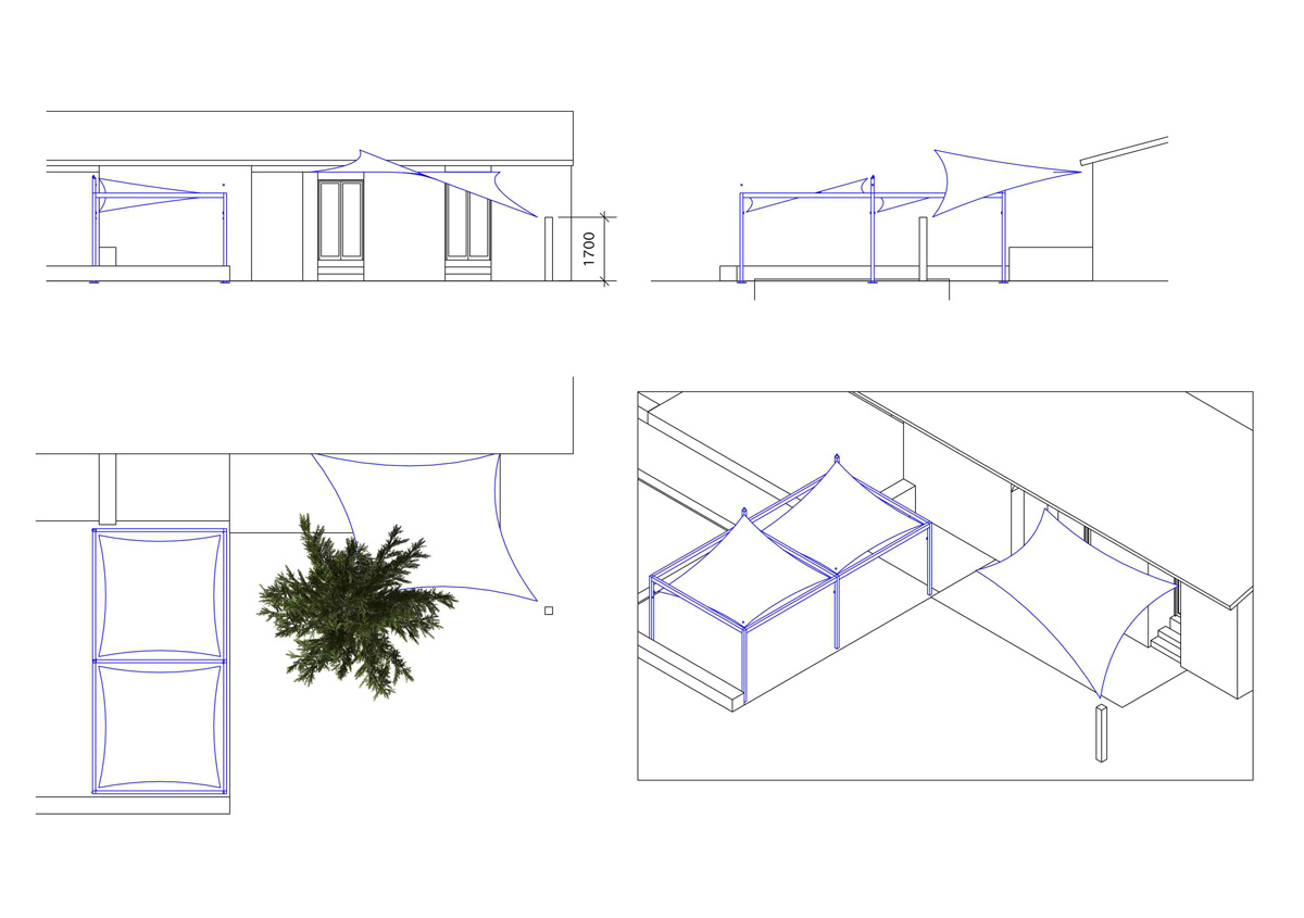 Surface ombragée: 54m2, Lieu: France