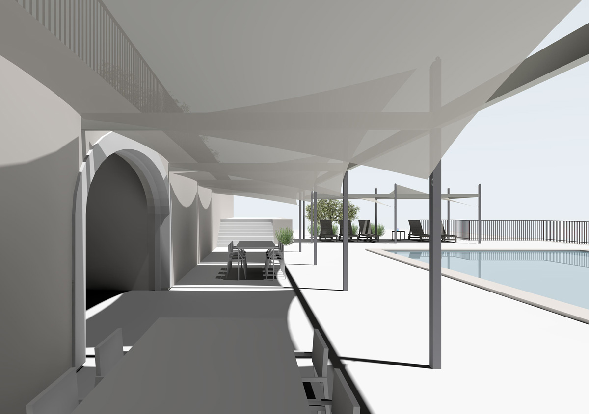 Surface ombragée: 43m2, Lieu: Vaucluse