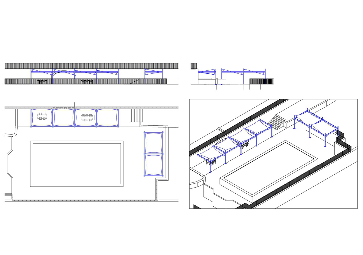 Surface ombragée: 43m2, Lieu: Vaucluse
