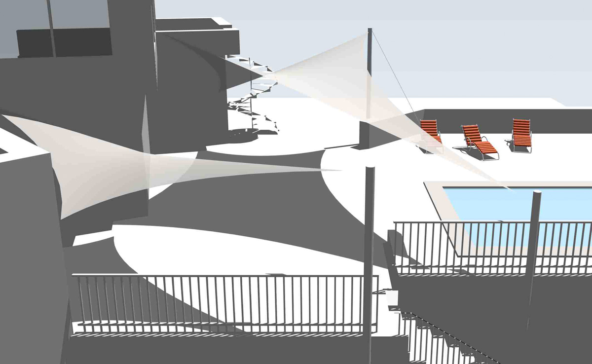 Surface ombragée: 53m2, Lieu: Vaucluse