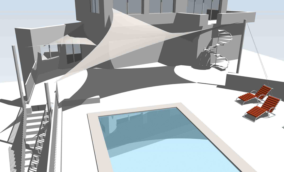 Surface ombragée: 53m2, Lieu: Vaucluse