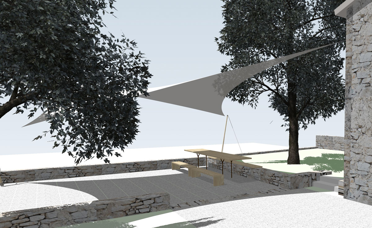 Surface ombragée: 20m2, Lieu: Vaucluse