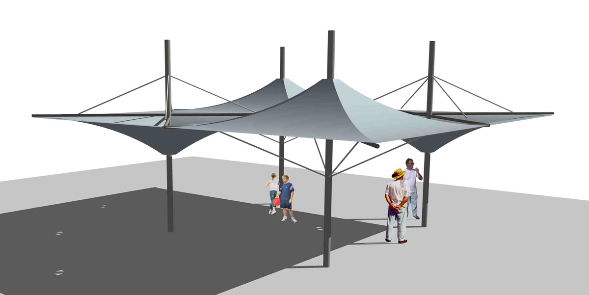 Surface ombragée: 79m2, Lieu: France